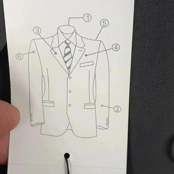 VITTORIO ST. ANGELO JACKET SIZE 52L - Picture 9 of 11